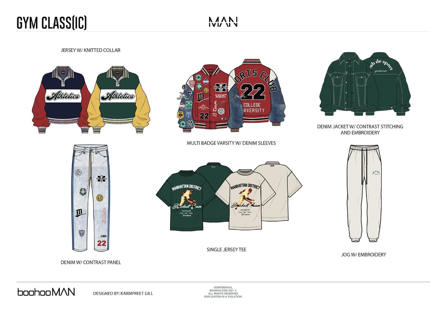 Gym Class(ic) CAD line-up